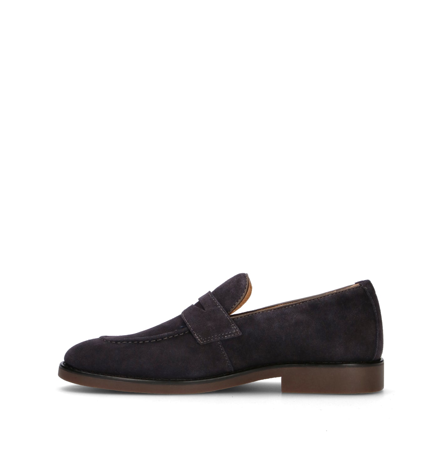 GUESS Mocassino uomo blu in suede