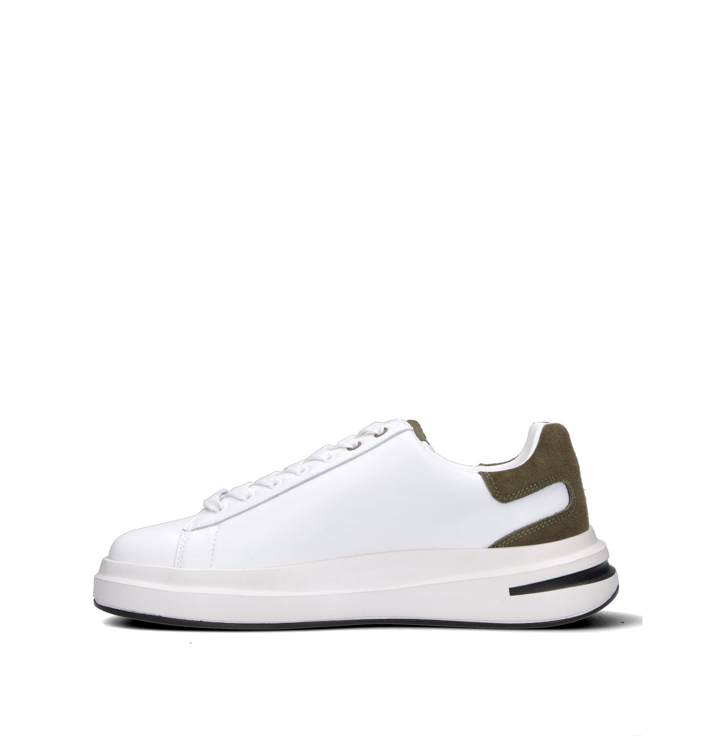 GUESS Sneaker uomo bianca/marrone