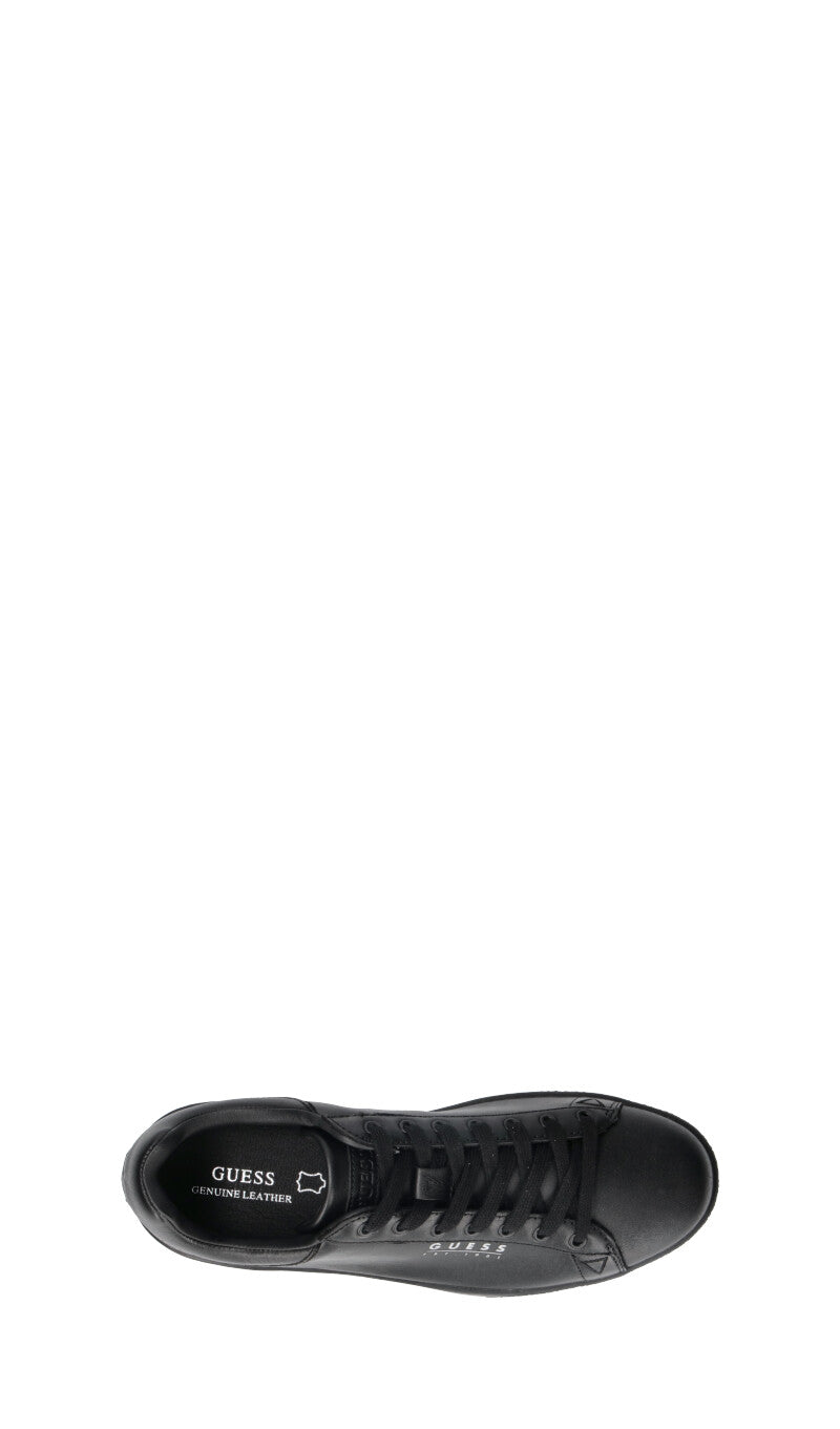 GUESS Sneaker uomo nera in pelle