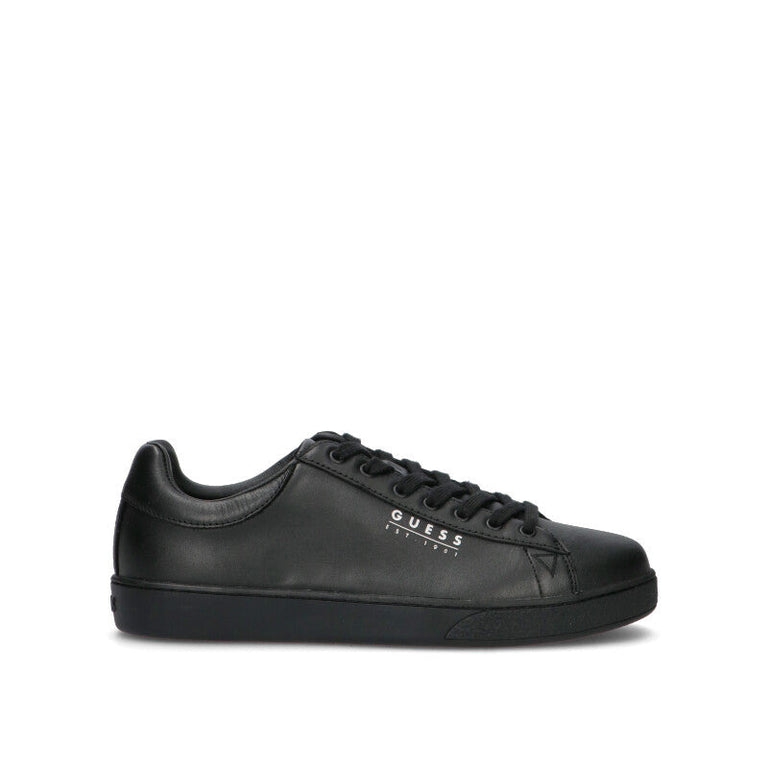 GUESS Sneaker uomo nera in pelle