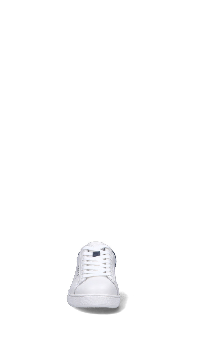 GUESS Sneaker uomo bianca/blu in pelle