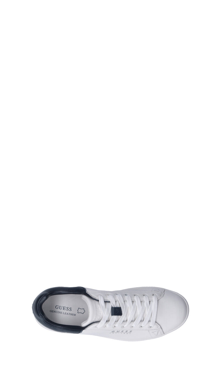 GUESS Sneaker uomo bianca/blu in pelle