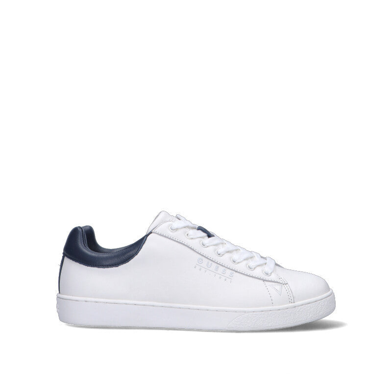 GUESS Sneaker uomo bianca/blu in pelle