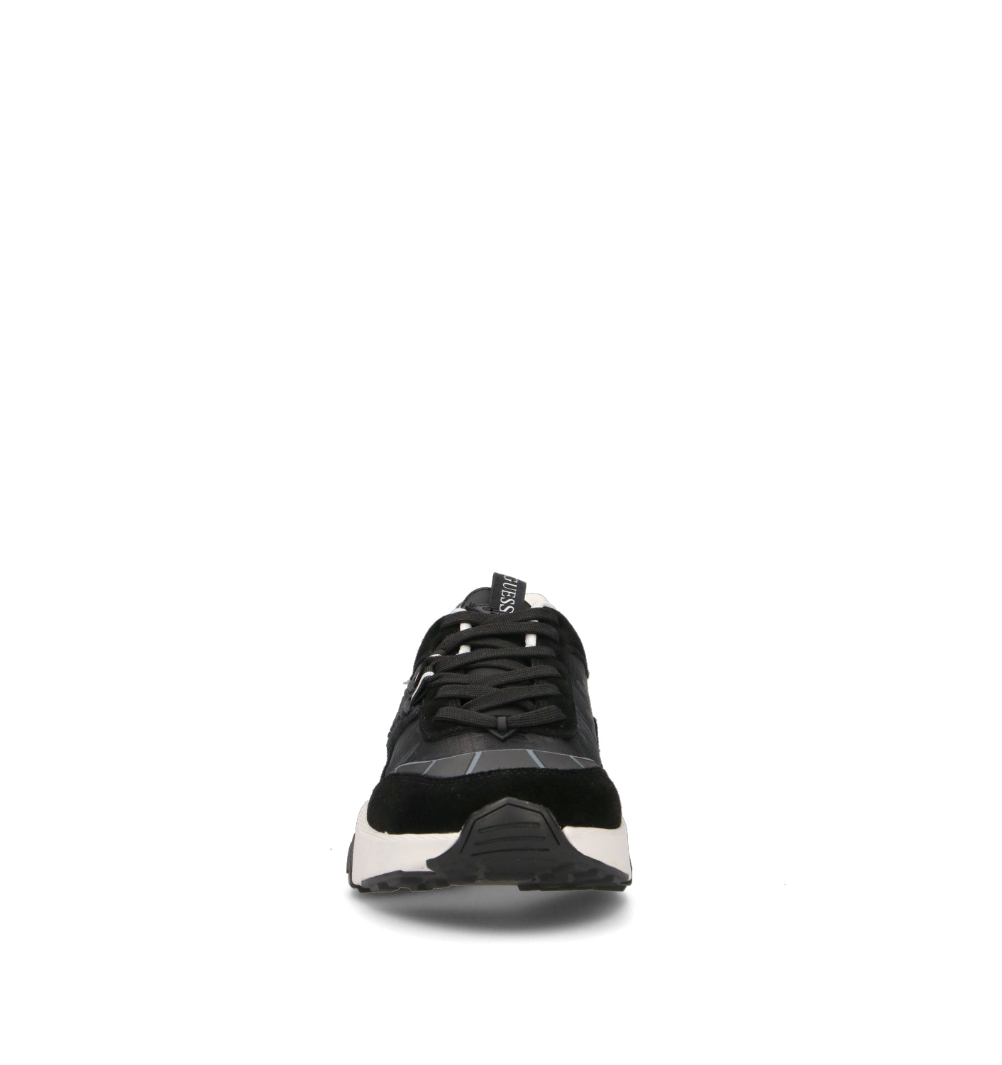 GUESS Sneaker uomo nera in suede