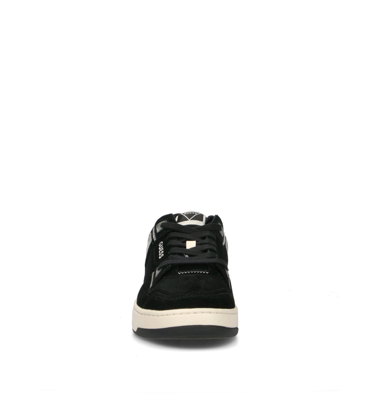 GUESS Sneaker uomo nera in suede