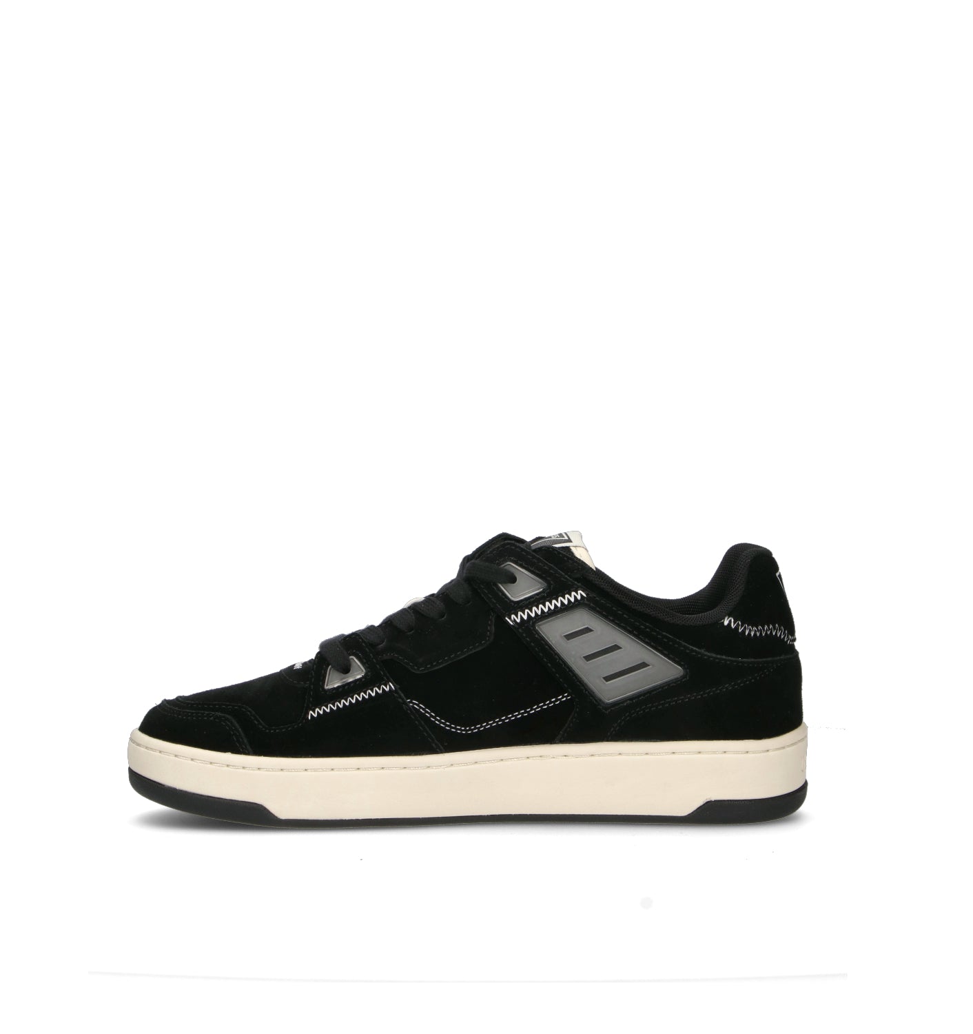 GUESS Sneaker uomo nera in suede