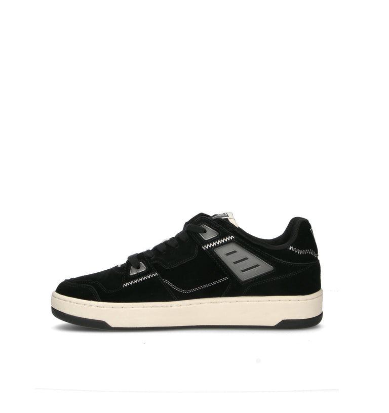 GUESS Sneaker uomo nera in suede