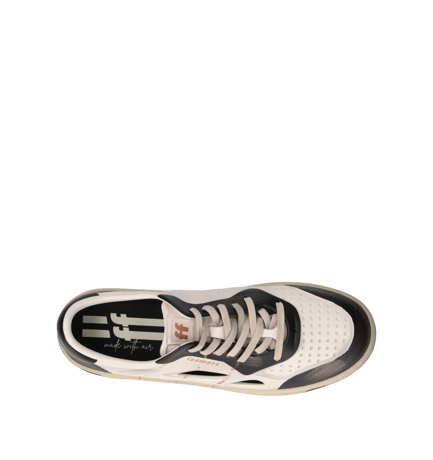 FOAMERS Sneaker uomo bianca/nera