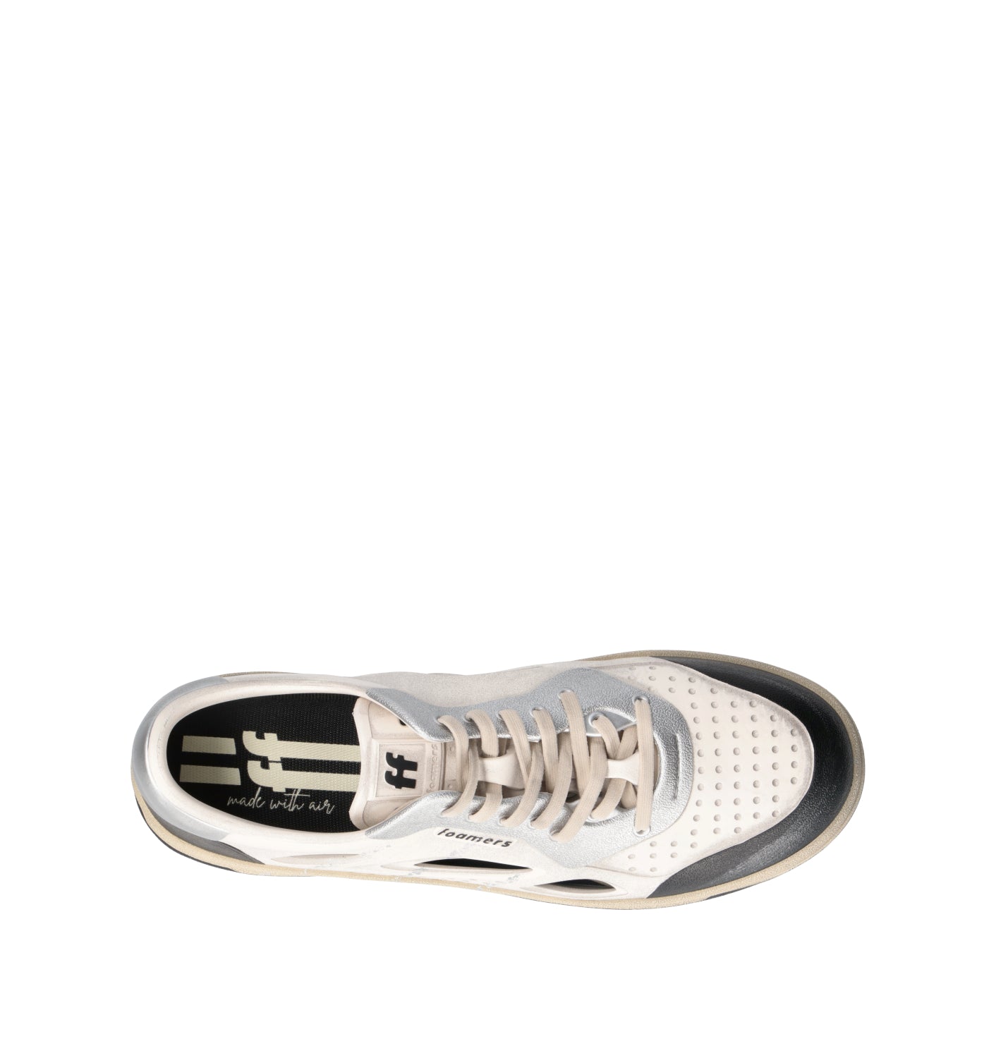 FOAMERS Sneaker uomo bianca/nera