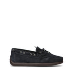FRAU Mocassino uomo blu in suede
