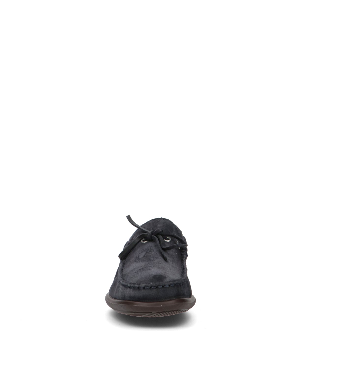 FRAU Mocassino uomo blu in suede