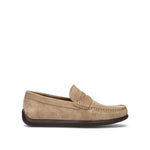 FRAU Mocassino uomo avena in suede