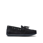 FRAU Mocassino uomo blu in suede