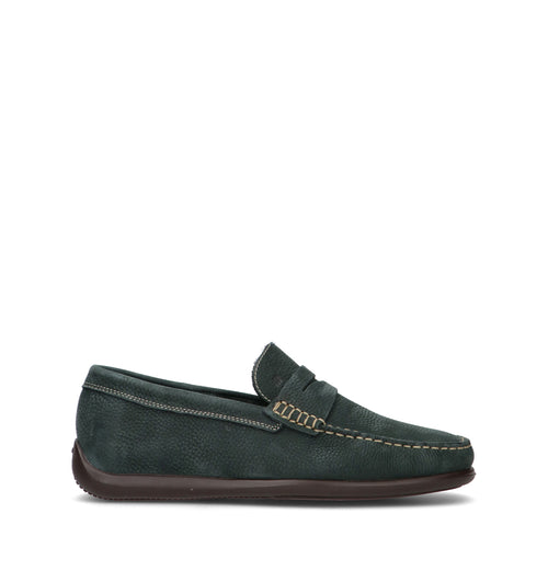 FRAU Mocassino uomo blu in nabuk