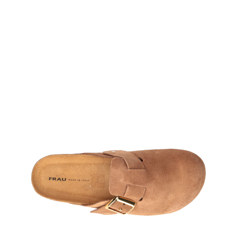 FRAU Ciabatta donna sigaro in suede