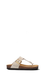 FRAU Ciabatta donna bianca in suede