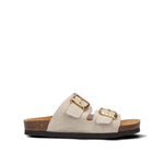 FRAU Ciabatta donna bianca in suede