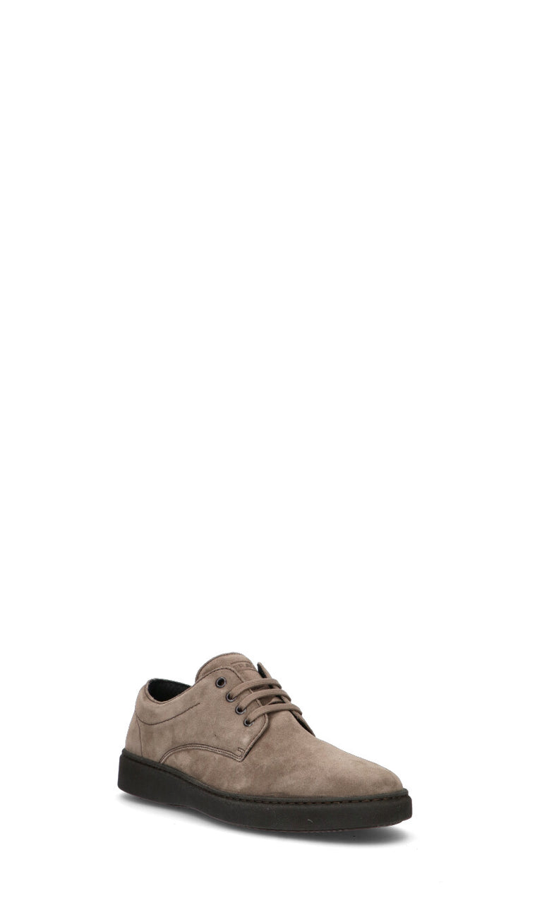 FRAU Stringata uomo visone in suede