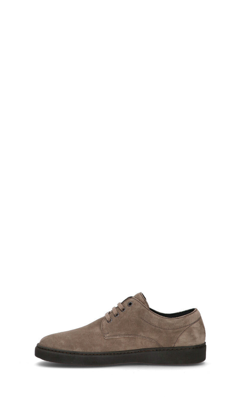 FRAU Stringata uomo visone in suede
