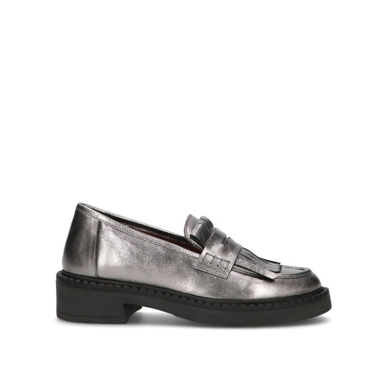 FRICKY Mocassino donna gun in pelle