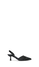 FRICKY Slingback donna nera