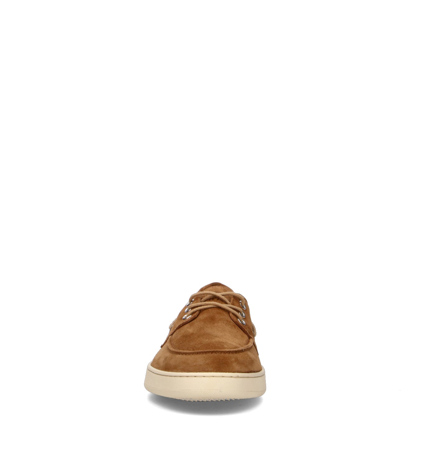 FRAU Scarpa barca uomo marrone in suede