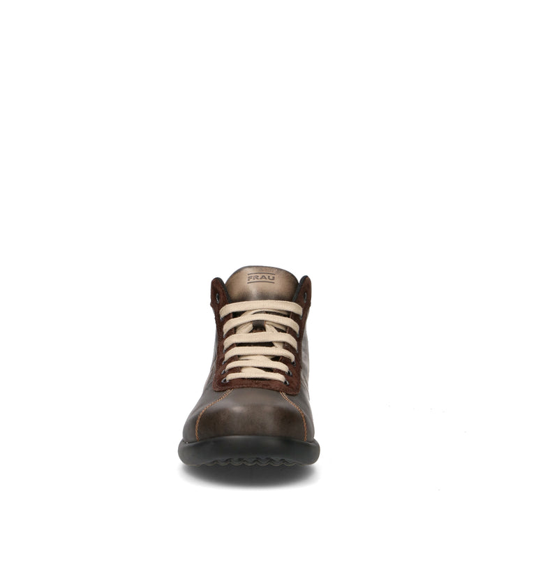 FRAU Sneaker uomo marrone in pelle