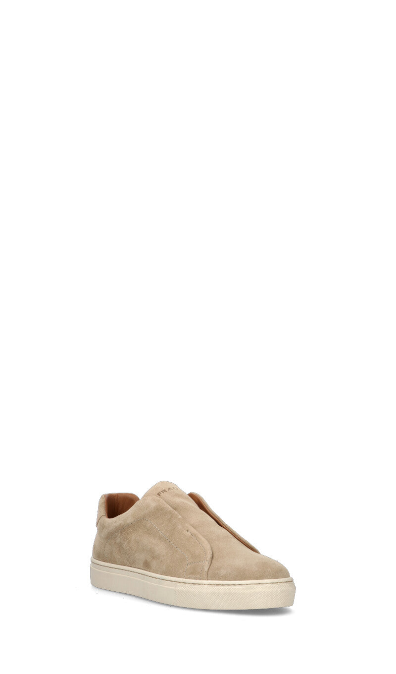 FRAU Sneaker uomo avena in suede