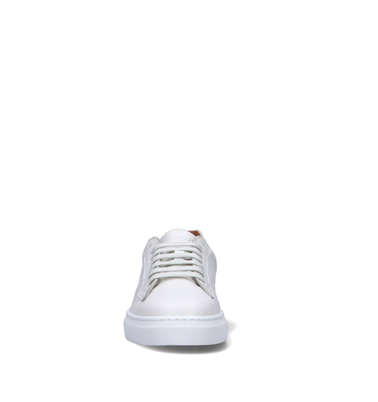 FRAU Sneaker uomo bianca in pelle