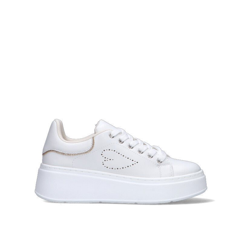 FRICKY Sneaker donna bianca