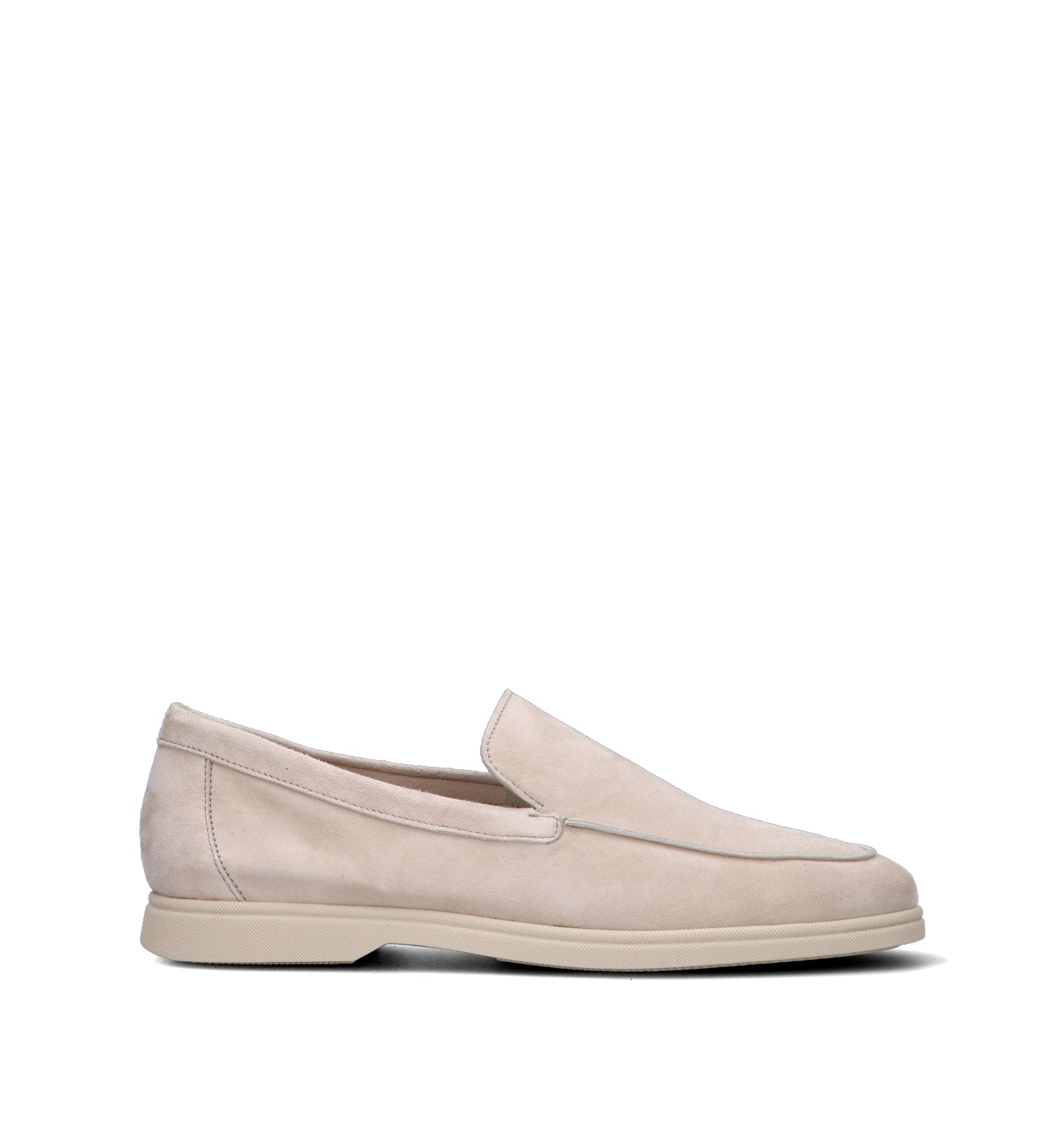 FRAU Mocassino uomo ecrù in suede