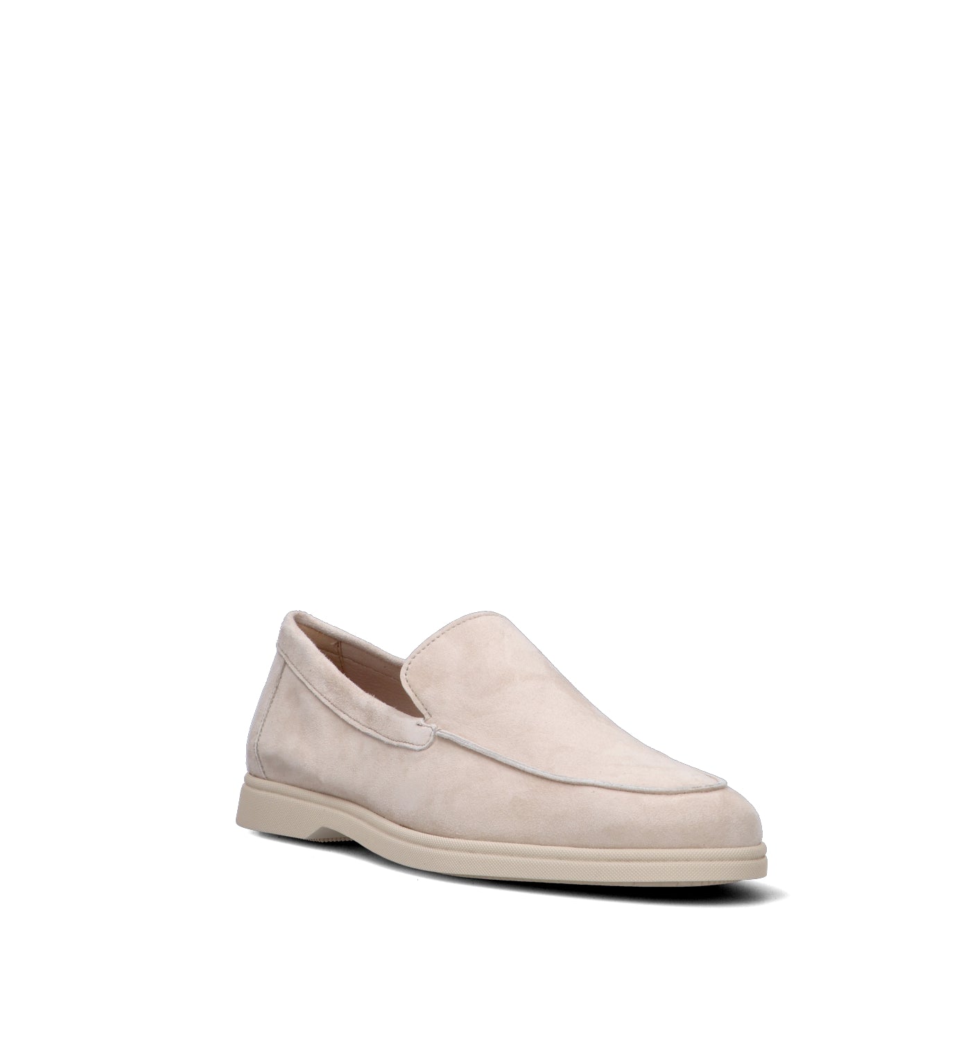 FRAU Mocassino uomo ecrù in suede