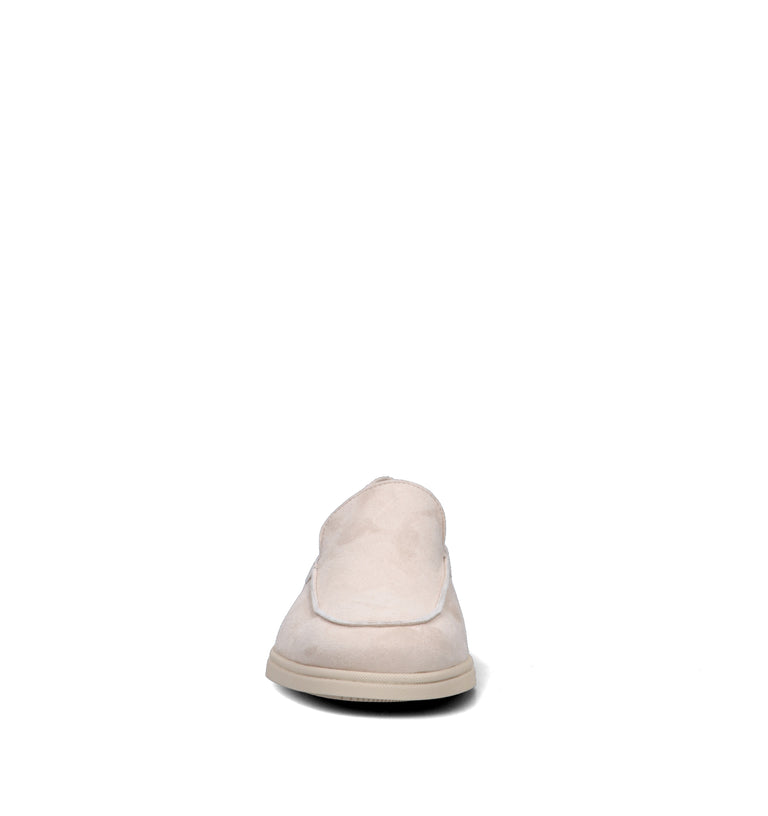 FRAU Mocassino uomo ecrù in suede