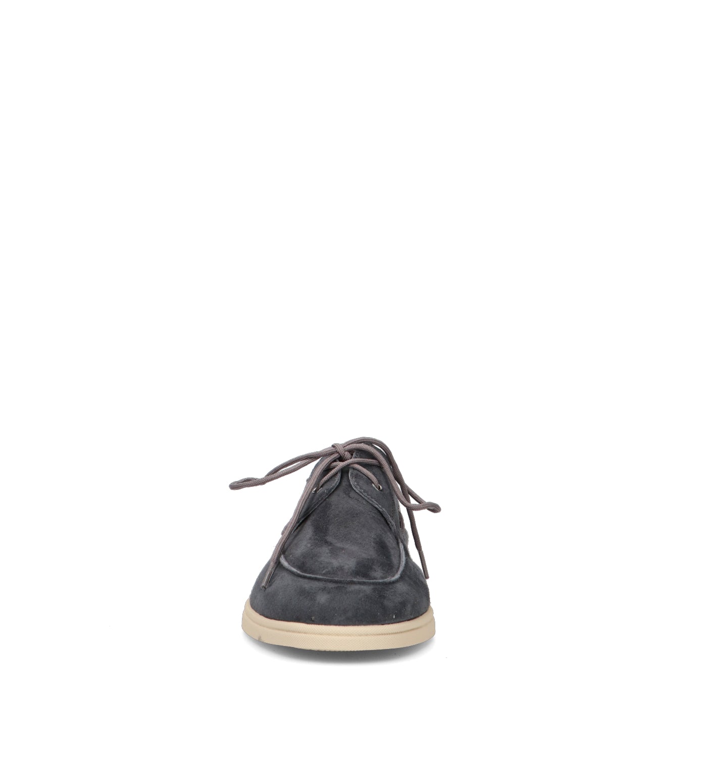 FRAU Scarpa barca uomo blu in suede