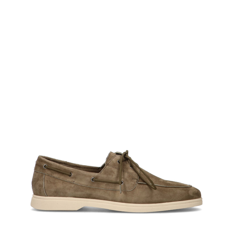 FRAU Scarpa barca uomo timo in suede
