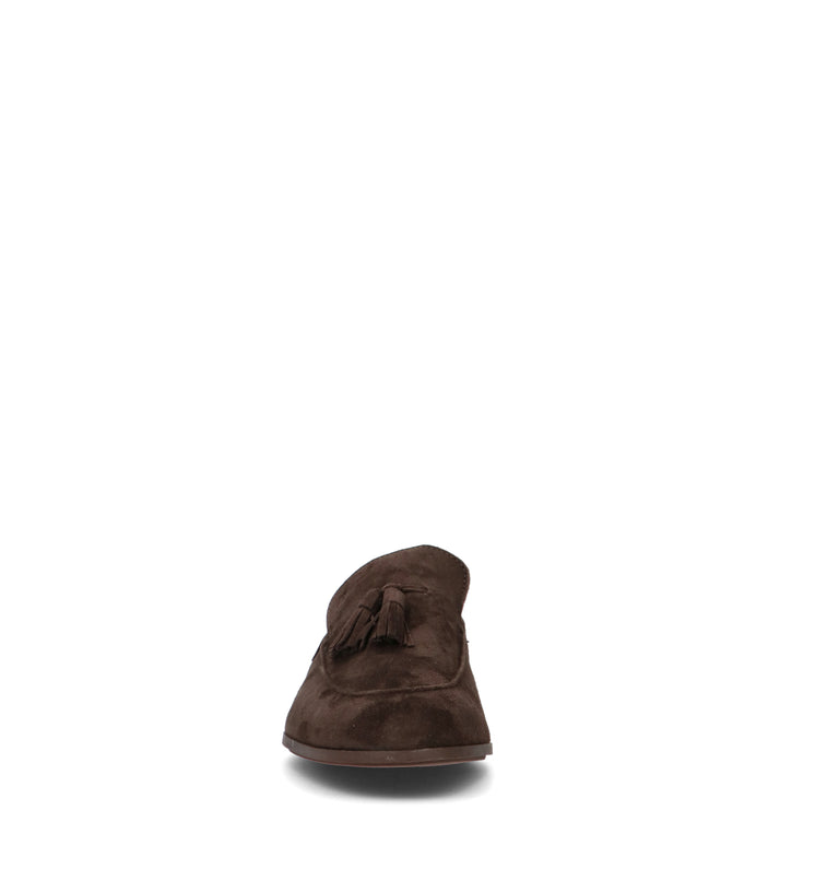 FRAU Mocassino uomo cacao in suede