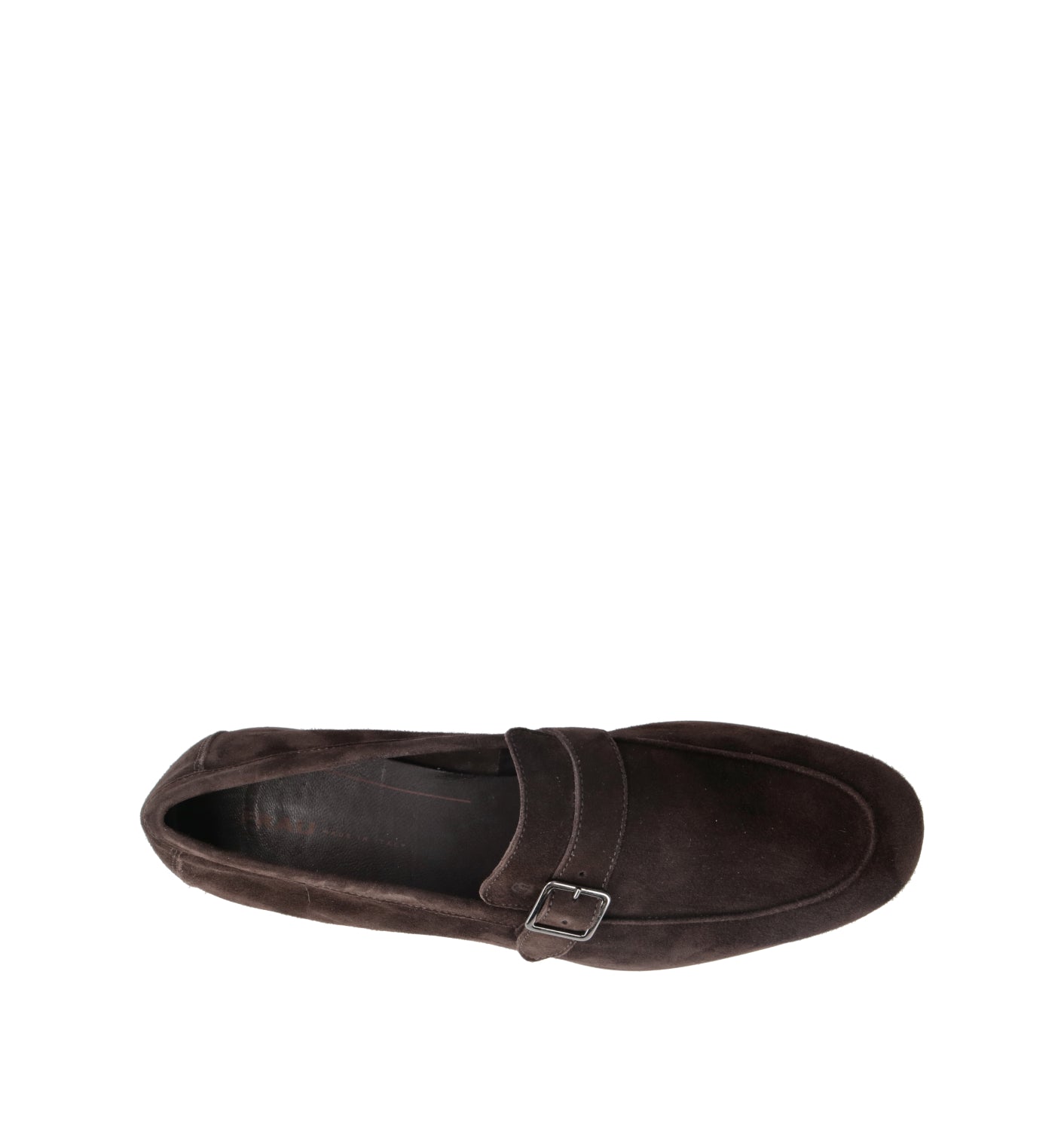 FRAU Mocassino uomo marrone in suede