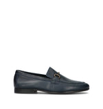 FRAU Mocassino uomo blu in pelle
