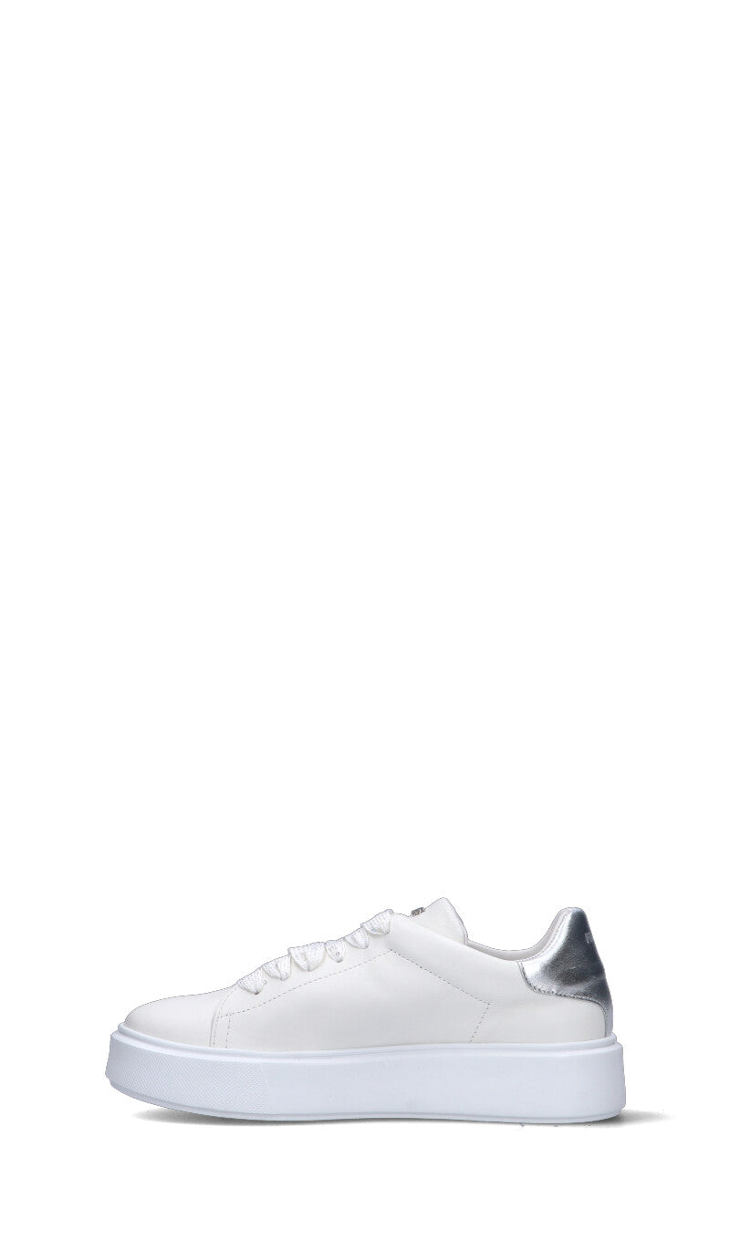 FRAU Sneaker uomo bianca in pelle