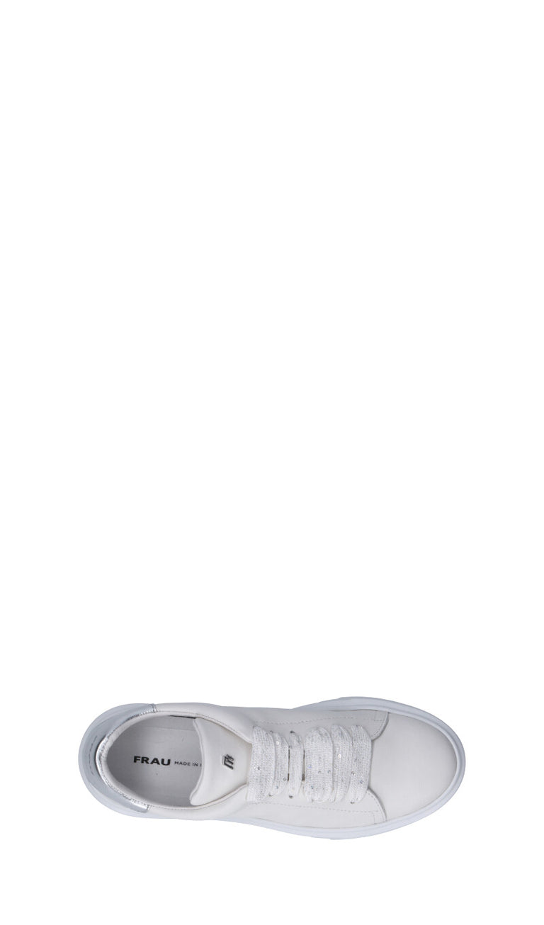 FRAU Sneaker uomo bianca in pelle