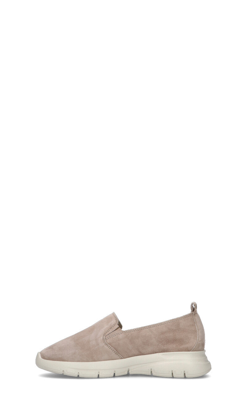 FRAU Slip on donna taupe in suede