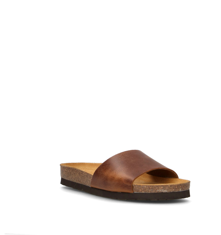 FRAU Ciabatta donna cognac in nabuk