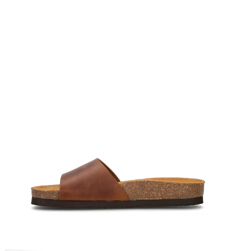 FRAU Ciabatta donna cognac in nabuk