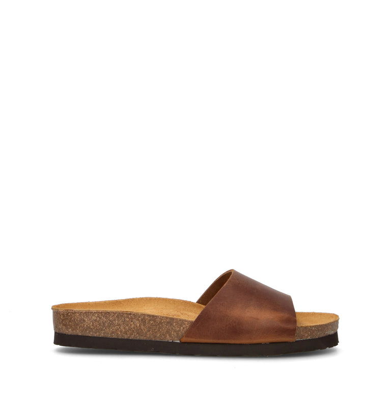 FRAU Ciabatta donna cognac in nabuk
