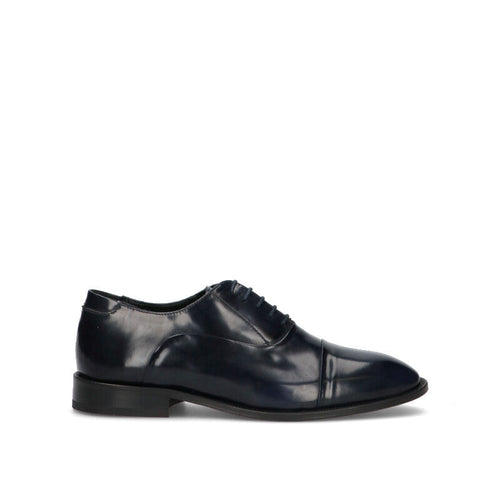 FRAU Stringata uomo blu in pelle