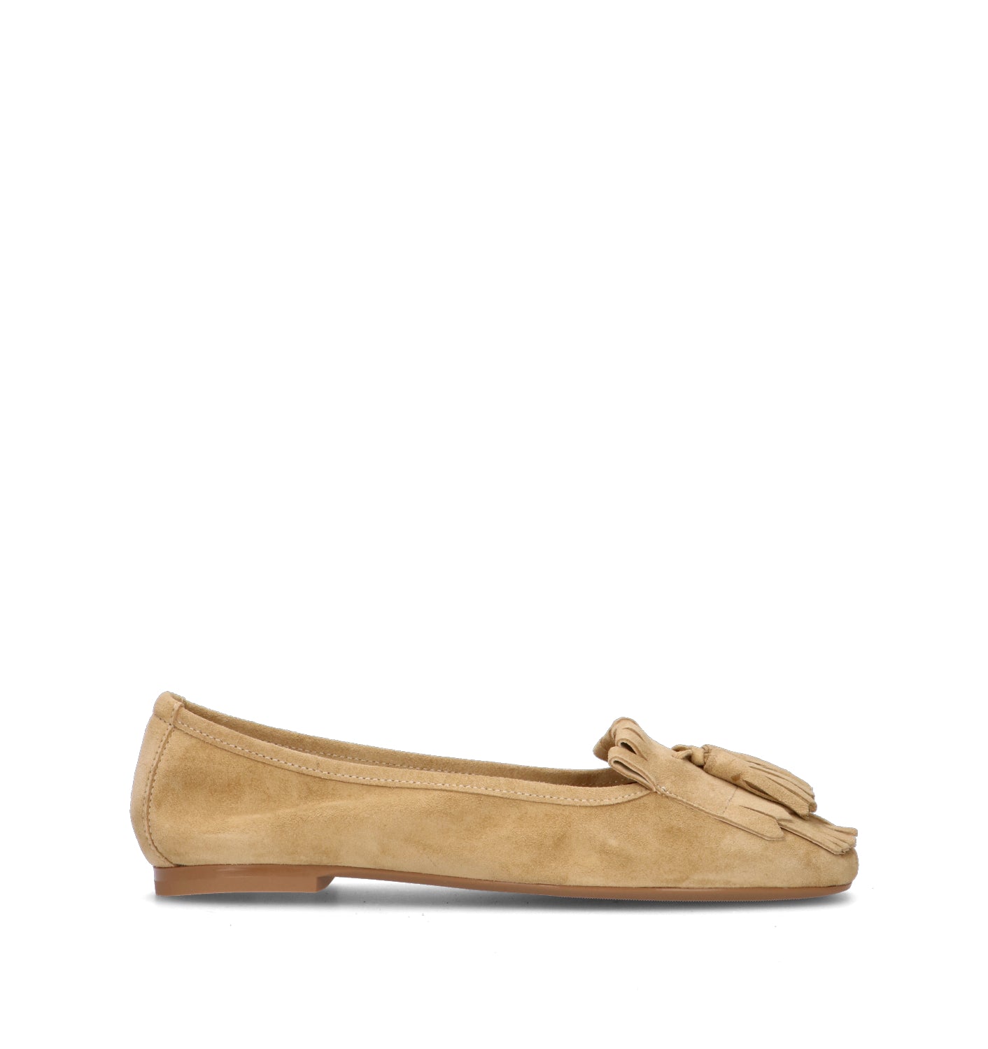 FRAU Ballerina donna beige in suede