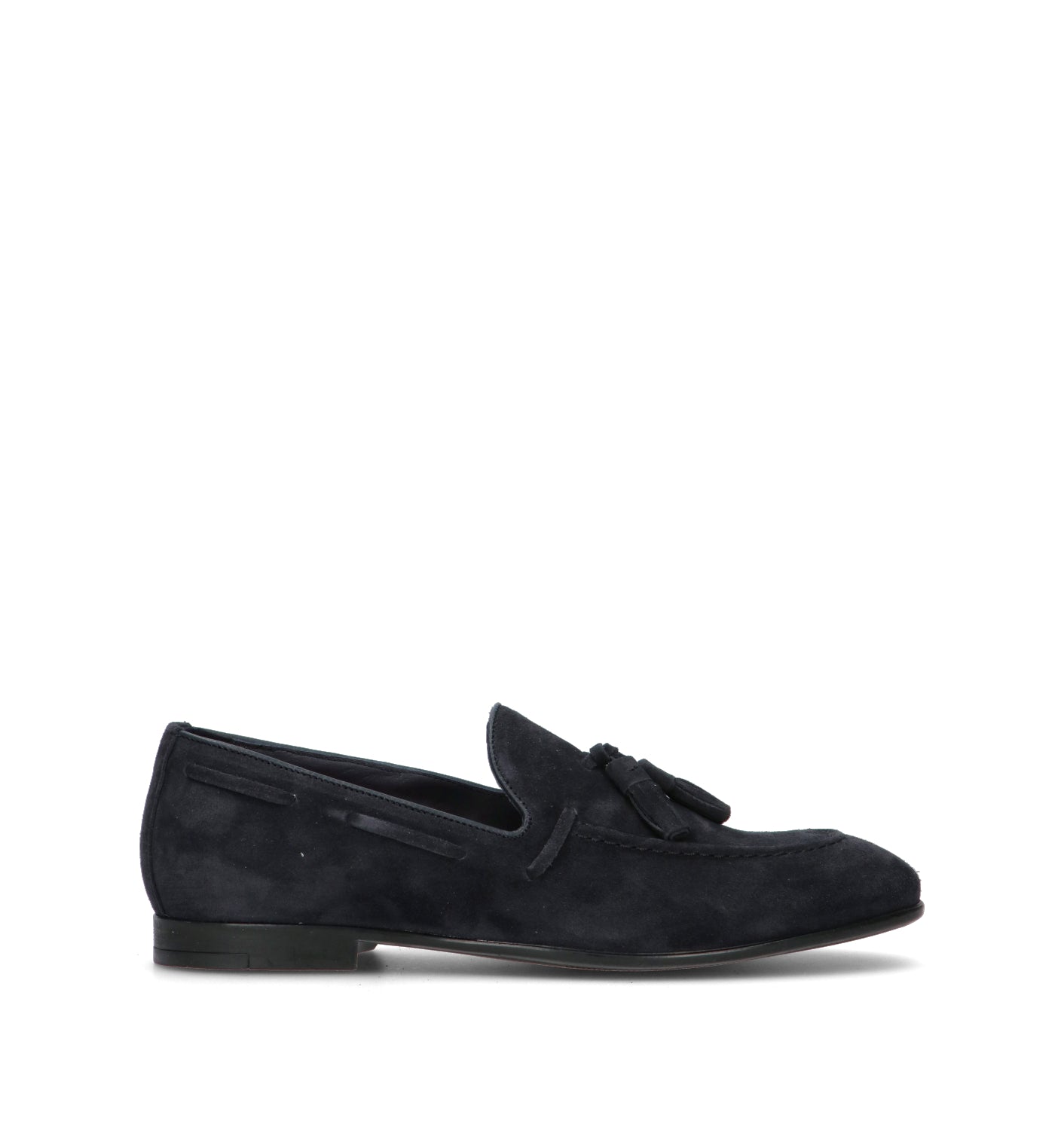 FRAU Mocassino uomo blu in suede