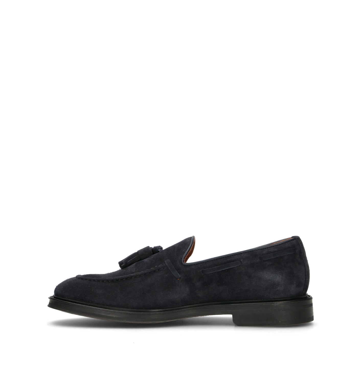 FRAU Mocassino uomo blu in suede