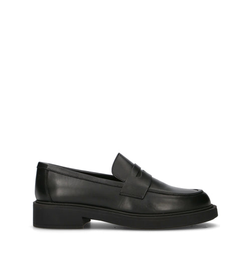 FRAU Mocassino donna nero in pelle