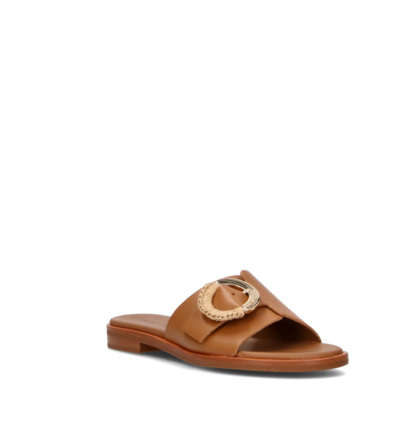 FRAU Ciabatta donna cuoio in pelle